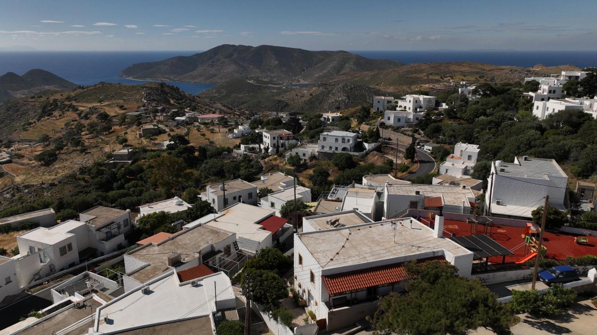 Vila Manos House In Chora Pátmos Exteriér fotografie