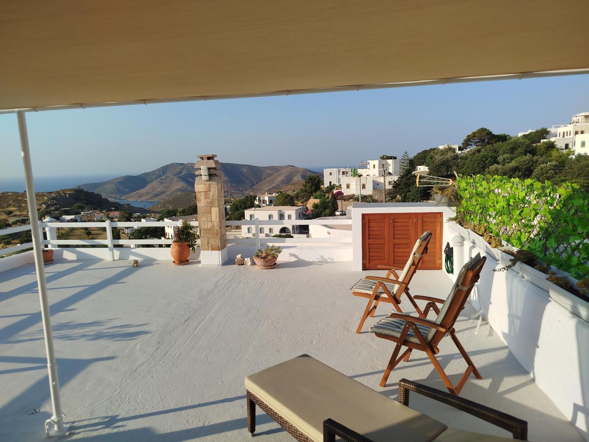 Vila Manos House In Chora Pátmos Exteriér fotografie